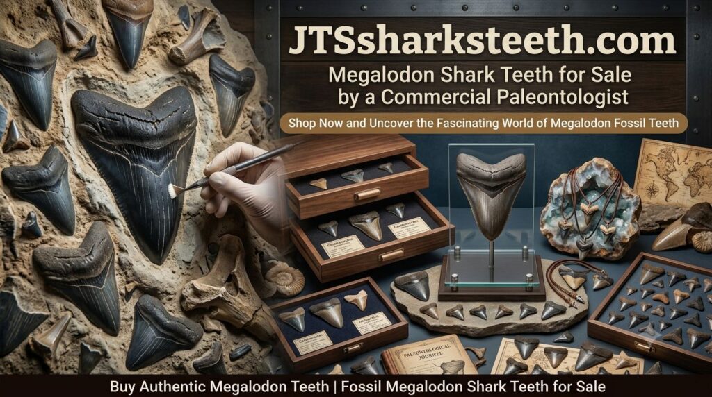 Megalodon Shark teeth for sale